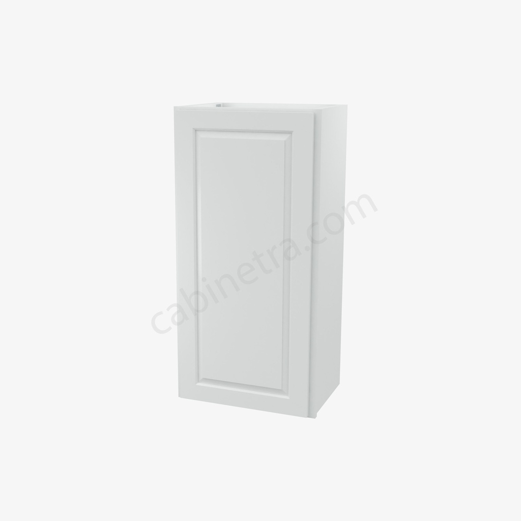 GW-W1836 Single Door Wall Cabinet | Forevermark Gramercy White