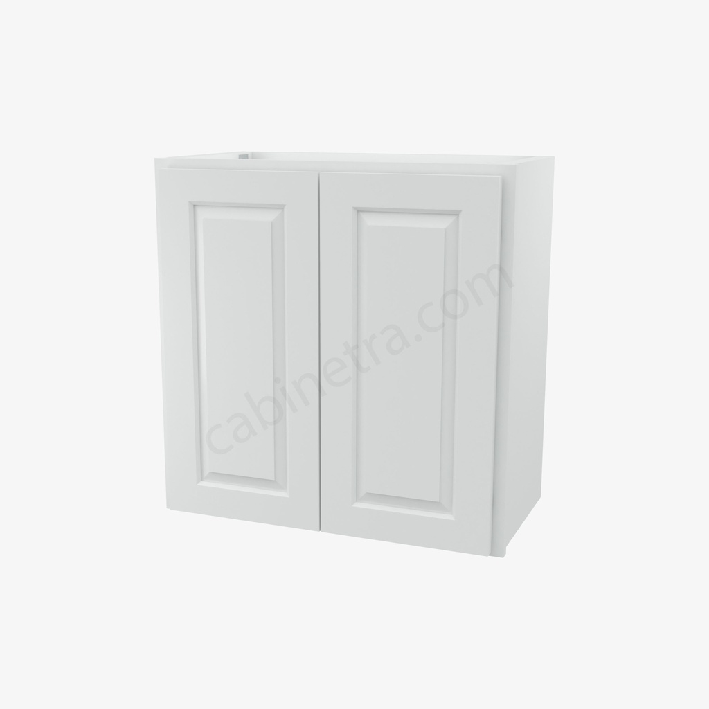 GW-W2424B Double Door Wall Cabinet | Forevermark Gramercy White