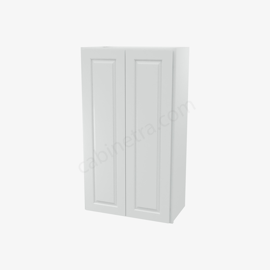 GW-W2442B Double Door Wall Cabinet | Forevermark Gramercy White