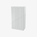 GW-W2442B Double Door Wall Cabinet | Forevermark Gramercy White