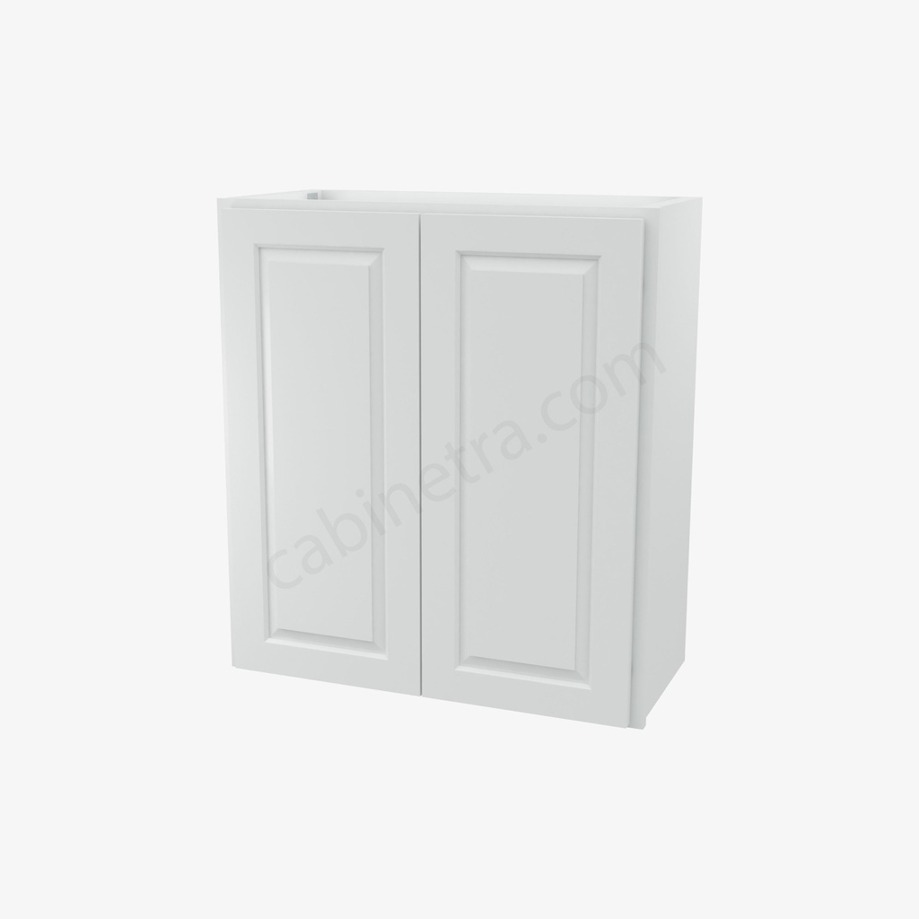 GW-W2730B Double Door Wall Cabinet | Forevermark Gramercy White