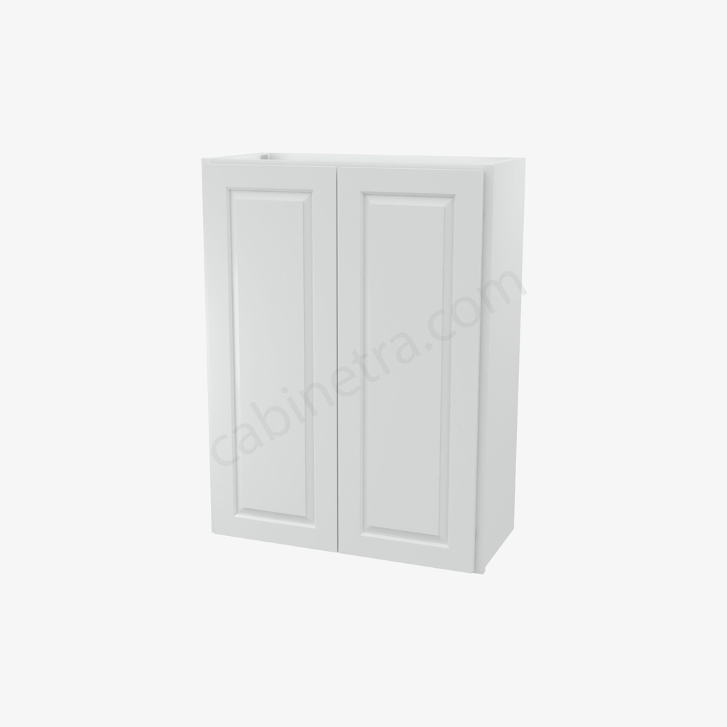 GW-W2736B Double Door Wall Cabinet | Forevermark Gramercy White