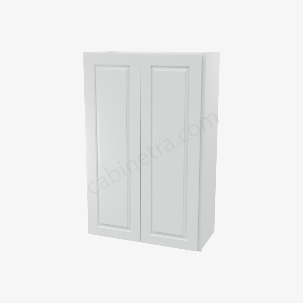 GW-W2742B Double Door Wall Cabinet | Forevermark Gramercy White