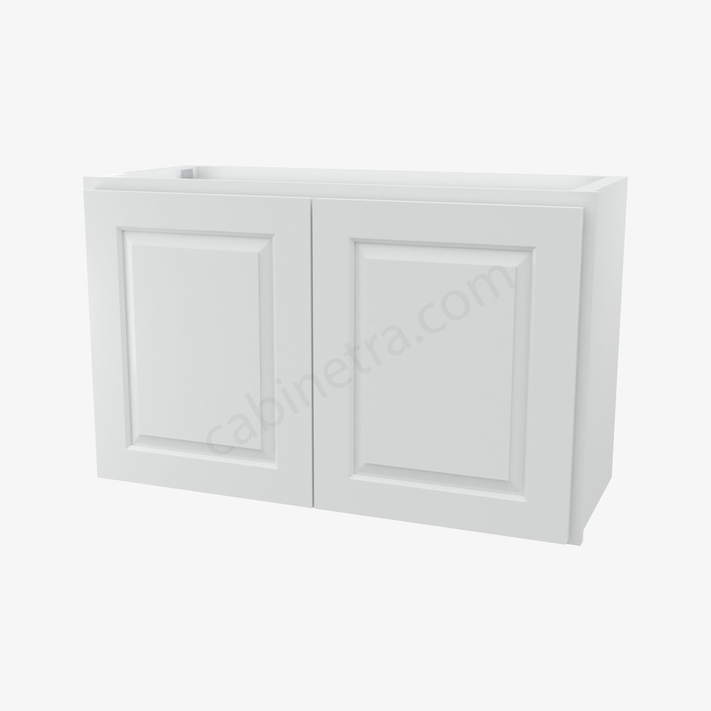 GW-W3018B Double Door Wall Cabinet | Forevermark Gramercy White