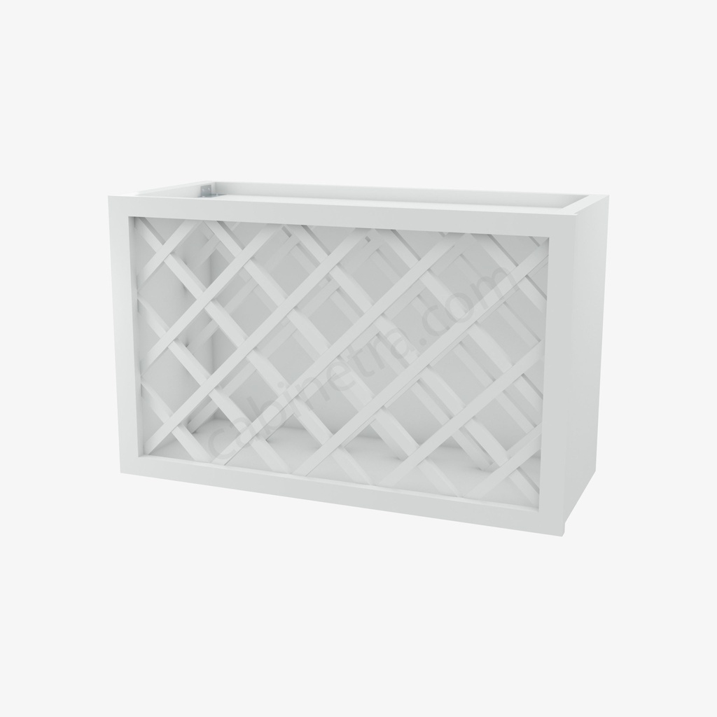 GW-W3018WR Wine Rack Cabinet | Forevermark Gramercy White