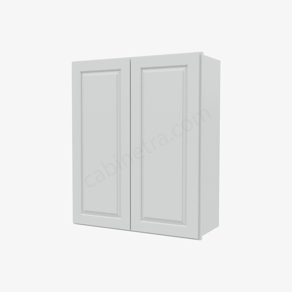 GW-W3036B Double Door Wall Cabinet | Forevermark Gramercy White