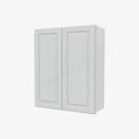GW-W3036B Double Door Wall Cabinet | Forevermark Gramercy White