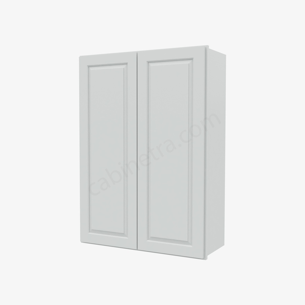 GW-W3042B Double Door Wall Cabinet | Forevermark Gramercy White