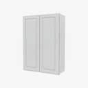 GW-W3042B Double Door Wall Cabinet | Forevermark Gramercy White