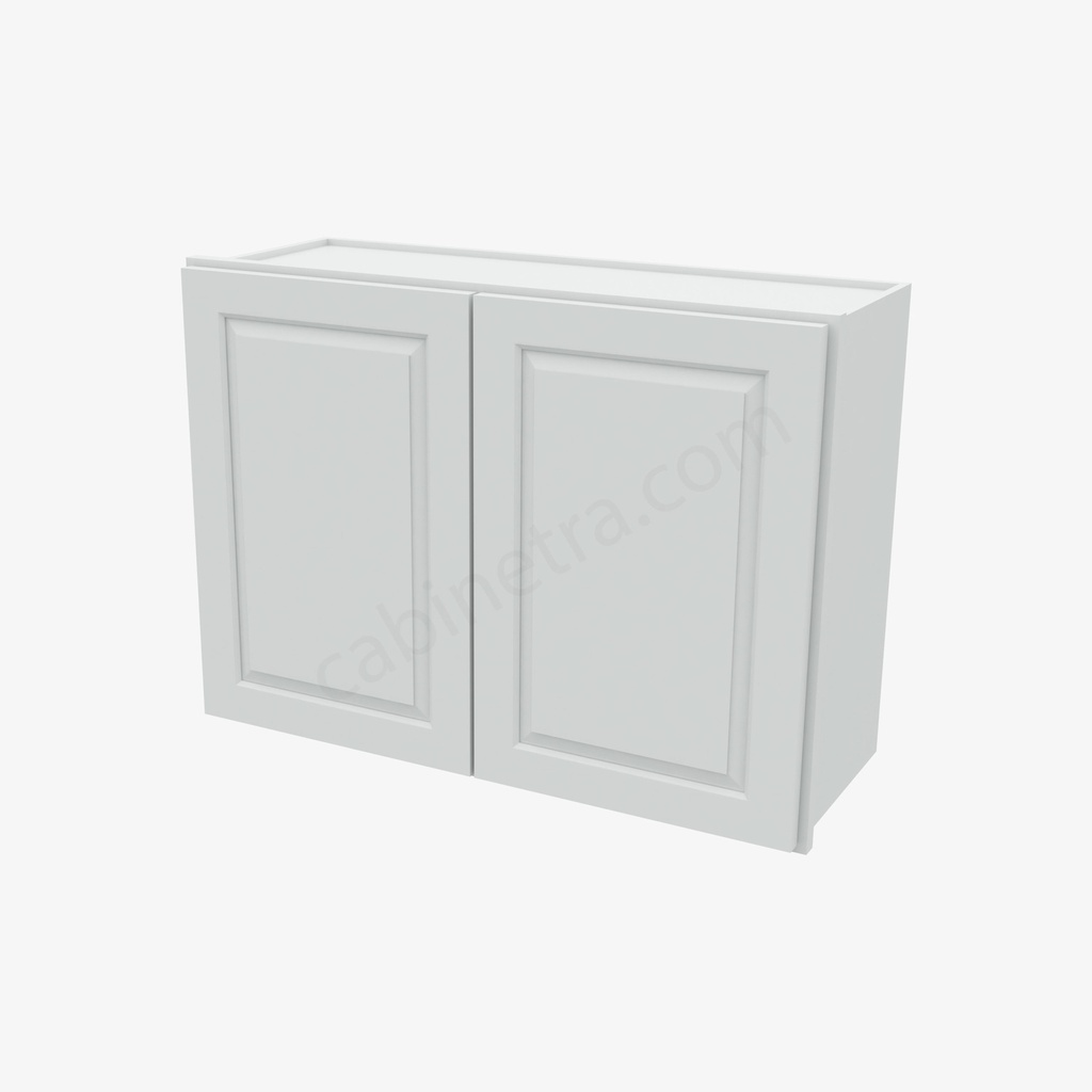GW-W3324B Double Door Wall Cabinet | Forevermark Gramercy White