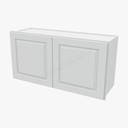 GW-W3618B Double Door Wall Cabinet | Forevermark Gramercy White