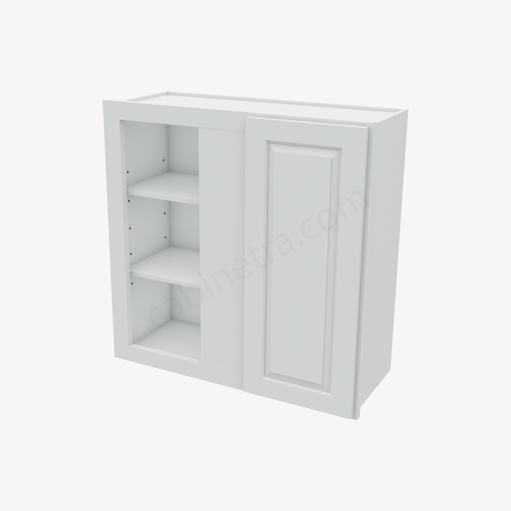 GW-WBLC30/33-3042 Wall Blind Corner Cabinet | Forevermark Gramercy White