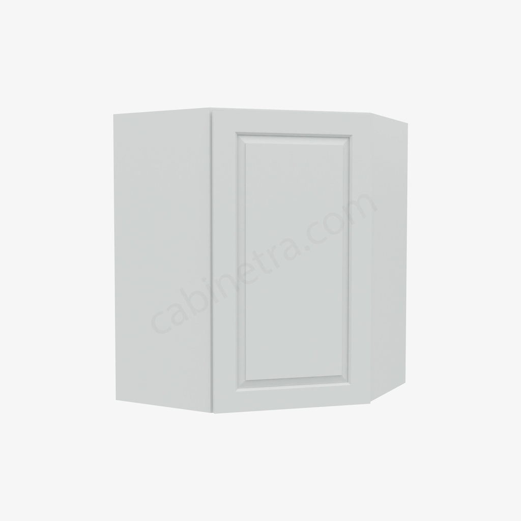 GW-WDC2430 Wall Diagonal Corner Cabinet | Forevermark Gramercy White