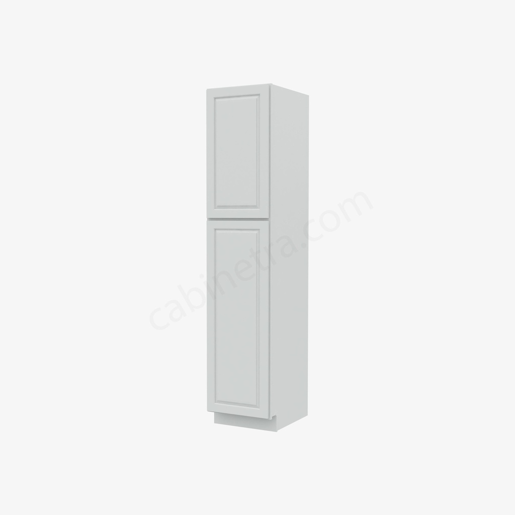 GW-WP1890 Tall Wall Pantry Cabinet | Forevermark Gramercy White