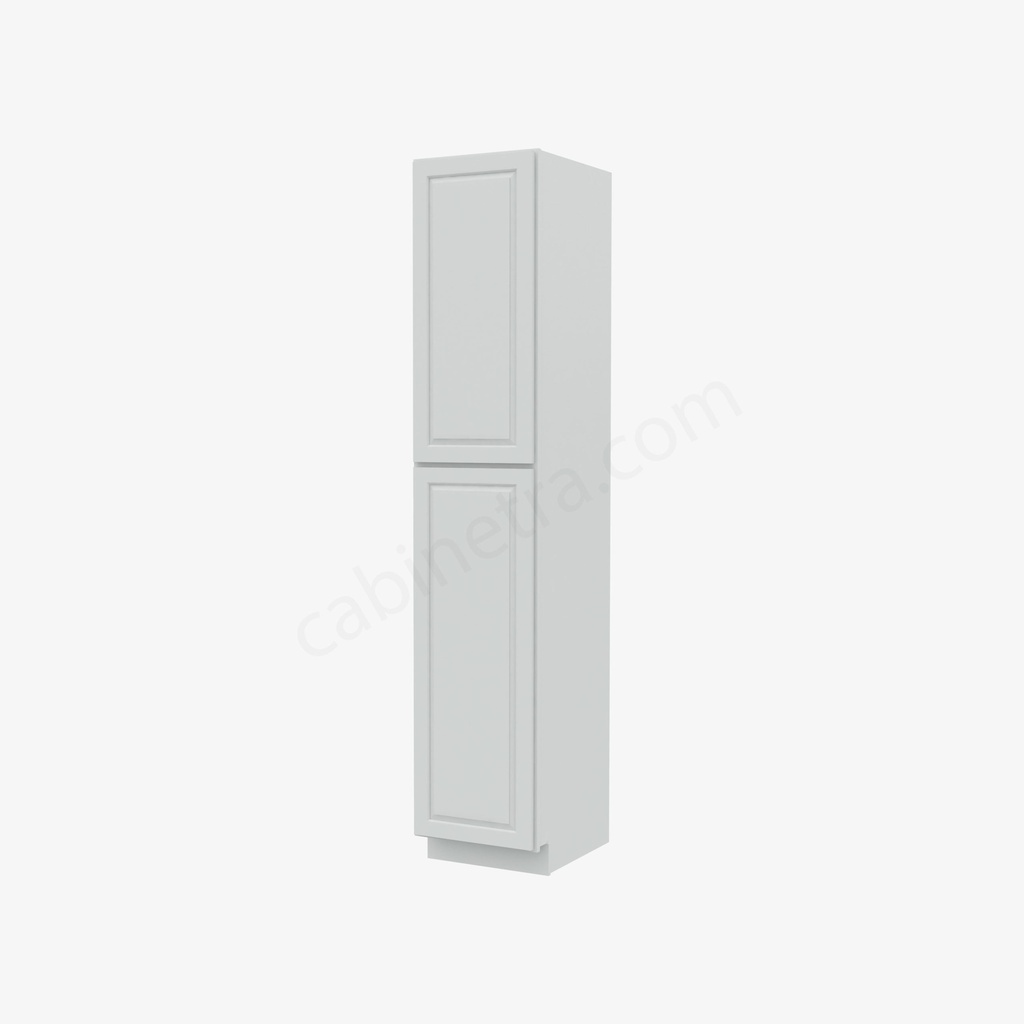 GW-WP1896 Tall Wall Pantry Cabinet | Forevermark Gramercy White