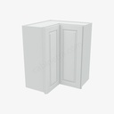 GW-WSQ2430 Easy Reach Wall Corner Cabinet | Forevermark Gramercy White