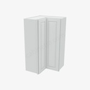 GW-WSQ2442 Easy Reach Wall Corner Cabinet | Forevermark Gramercy White