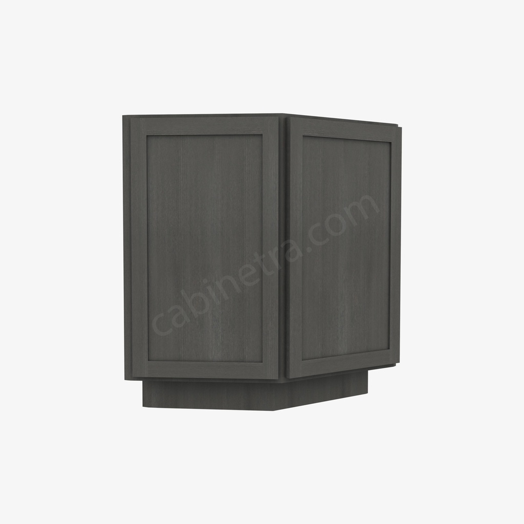 AG-AB24 (Base) Angle Base Cabinet | Forevermark Greystone Shaker