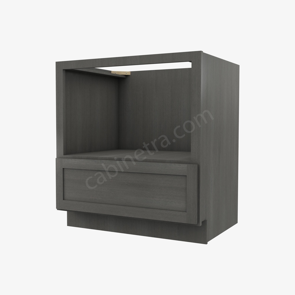 AG-B30MW (30""W) Microwave Base Cabinet | Forevermark Greystone Shaker