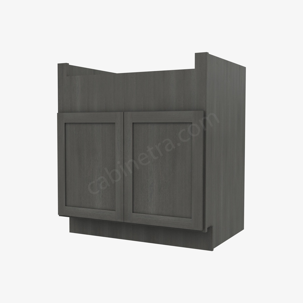 AG-FSB30B Farm Sink Base Cabinet | Forevermark Greystone Shaker