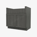 AG-FSB33B Farm Sink Base Cabinet | Forevermark Greystone Shaker
