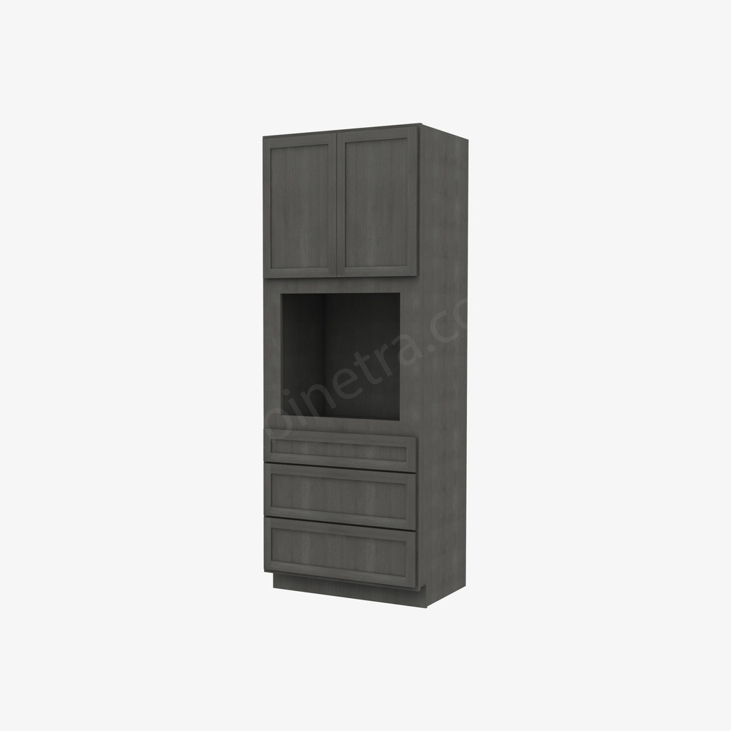 AG-OC3390B Tall Oven Cabinet | Forevermark Greystone Shaker