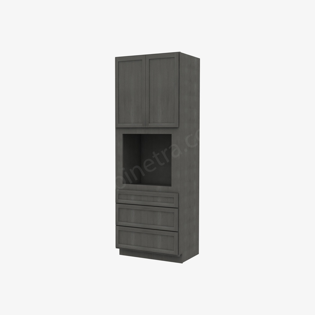 AG-OC3396B Tall Oven Cabinet | Forevermark Greystone Shaker