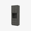 AG-OC3396B Tall Oven Cabinet | Forevermark Greystone Shaker