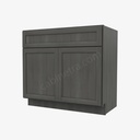 AG-S3621B-34-1/2"" Sink Base Vanity with Drawers | Forevermark Greystone Shaker