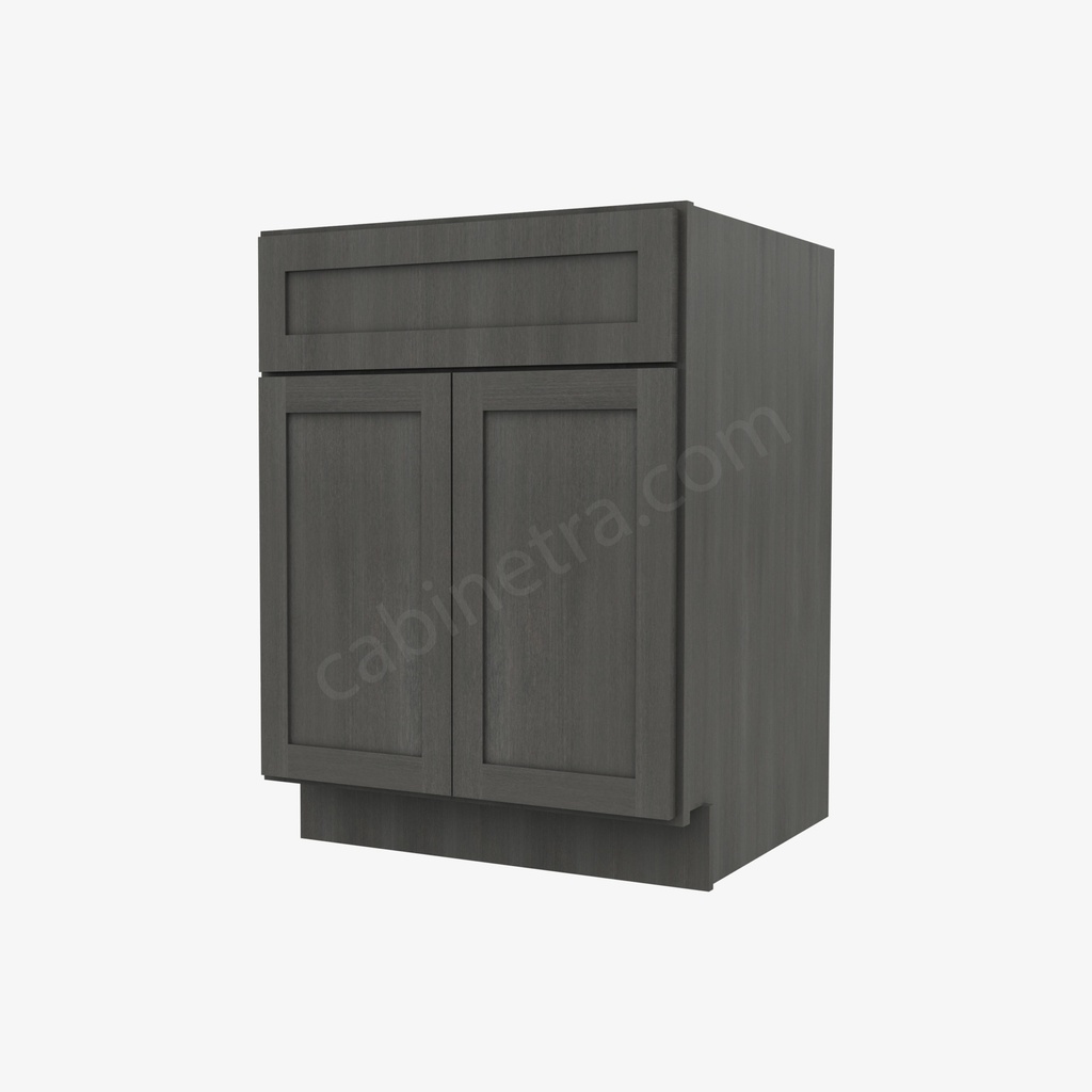 AG-SB24 Sink Base Cabinet | Forevermark Greystone Shaker