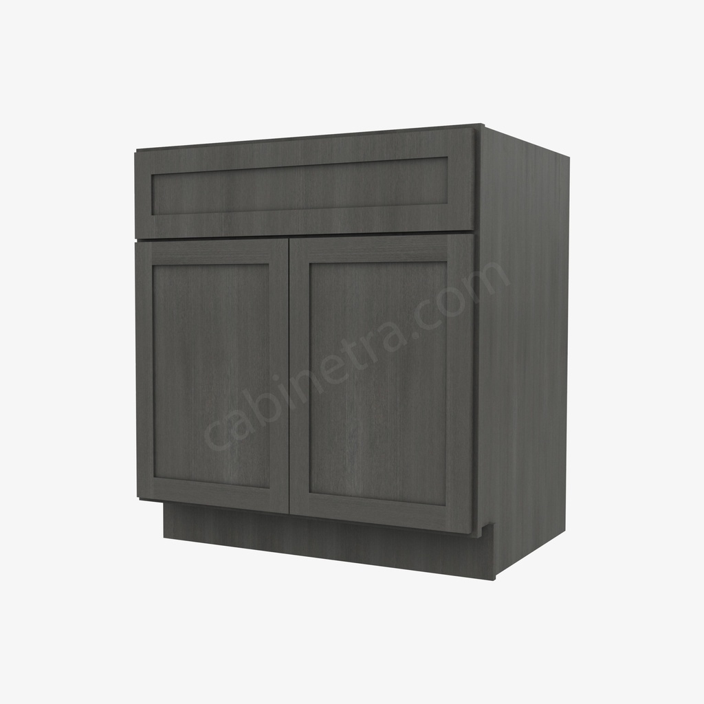 AG-SB30B Sink Base Cabinet | Forevermark Greystone Shaker