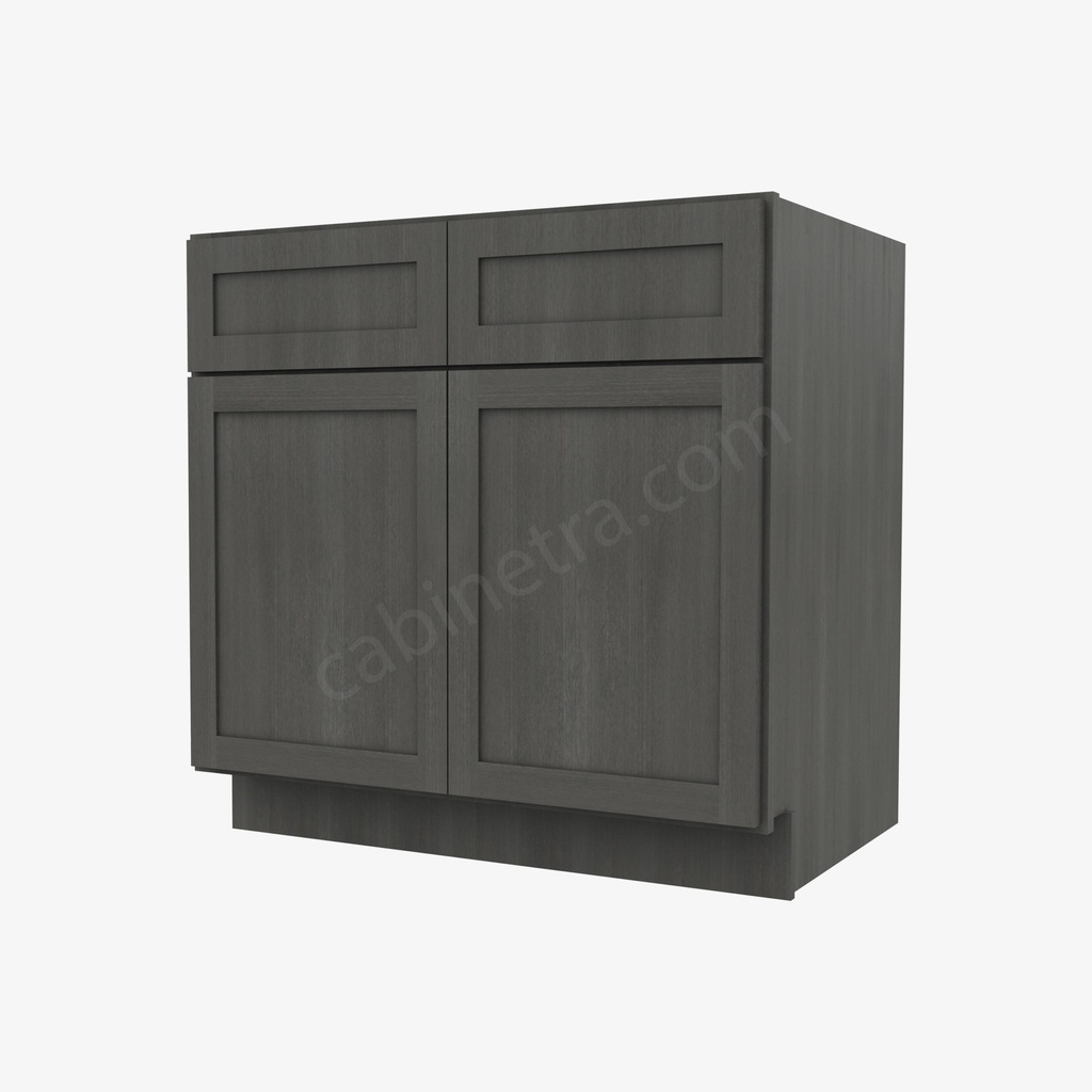 AG-SB33B Sink Base Cabinet | Forevermark Greystone Shaker