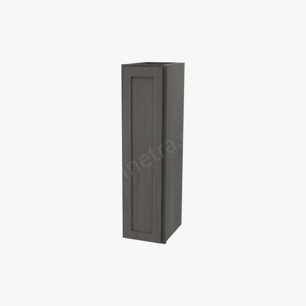 AG-W0936 Single Door Wall Cabinet | Forevermark Greystone Shaker