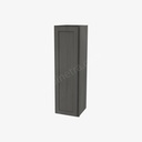 AG-W1242 Single Door Wall Cabinet | Forevermark Greystone Shaker