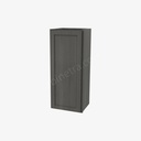 AG-W1536 Single Door Wall Cabinet | Forevermark Greystone Shaker