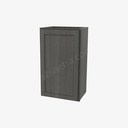 AG-W1830 Single Door Wall Cabinet | Forevermark Greystone Shaker
