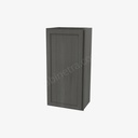 AG-W1836 Single Door Wall Cabinet | Forevermark Greystone Shaker