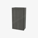 AG-W2136 Single Door Wall Cabinet | Forevermark Greystone Shaker
