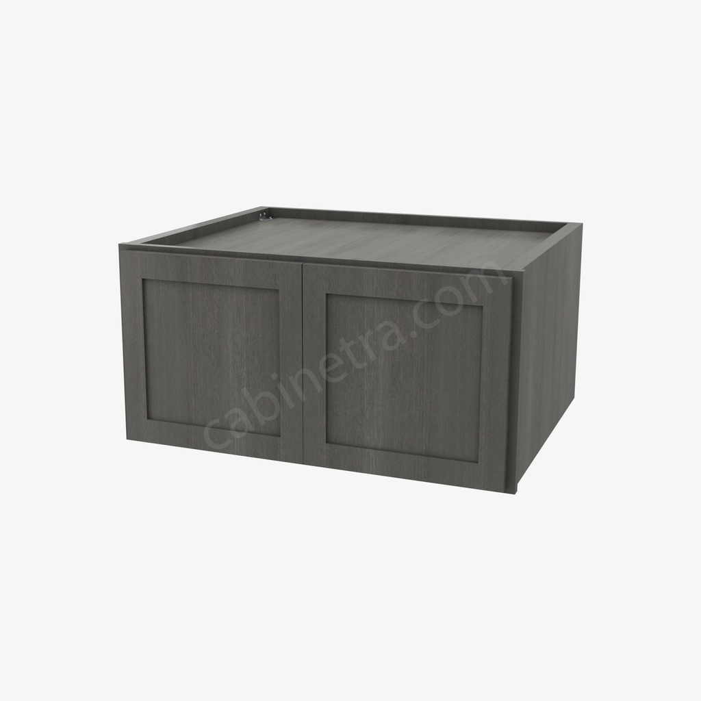 AG-W301524B Wall Refrigerator Cabinet | Forevermark Greystone Shaker
