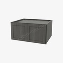 AG-W301524B Wall Refrigerator Cabinet | Forevermark Greystone Shaker