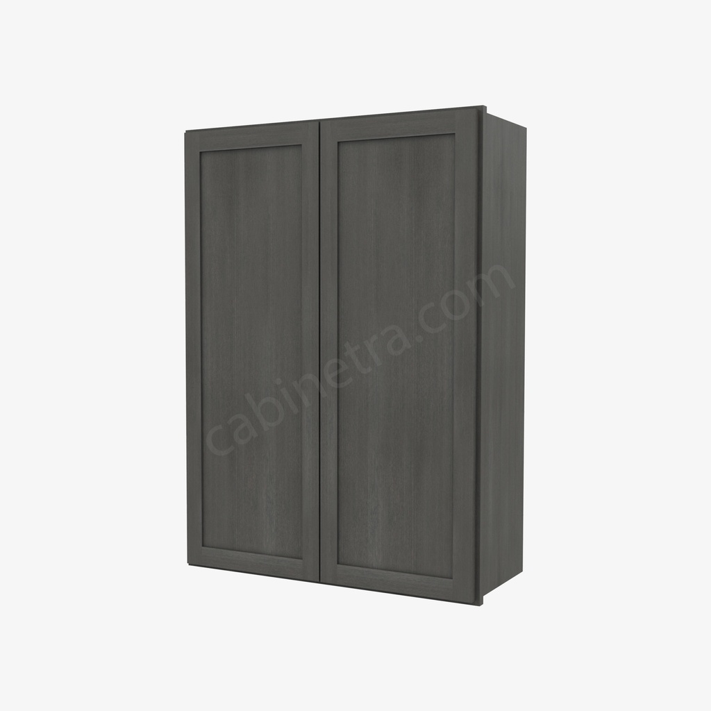 AG-W3042B Double Door Wall Cabinet | Forevermark Greystone Shaker