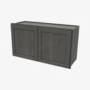 AG-W3318B Double Door Wall Cabinet | Forevermark Greystone Shaker