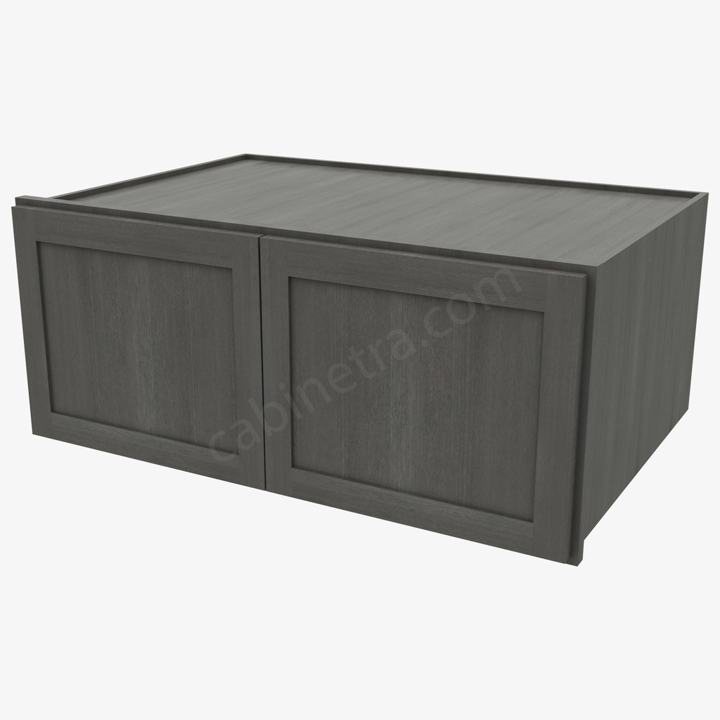 AG-W361524B Wall Refrigerator Cabinet | Forevermark Greystone Shaker