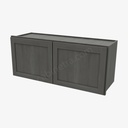 AG-W3615B Double Door Wall Cabinet | Forevermark Greystone Shaker