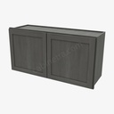 AG-W3618B Double Door Wall Cabinet | Forevermark Greystone Shaker