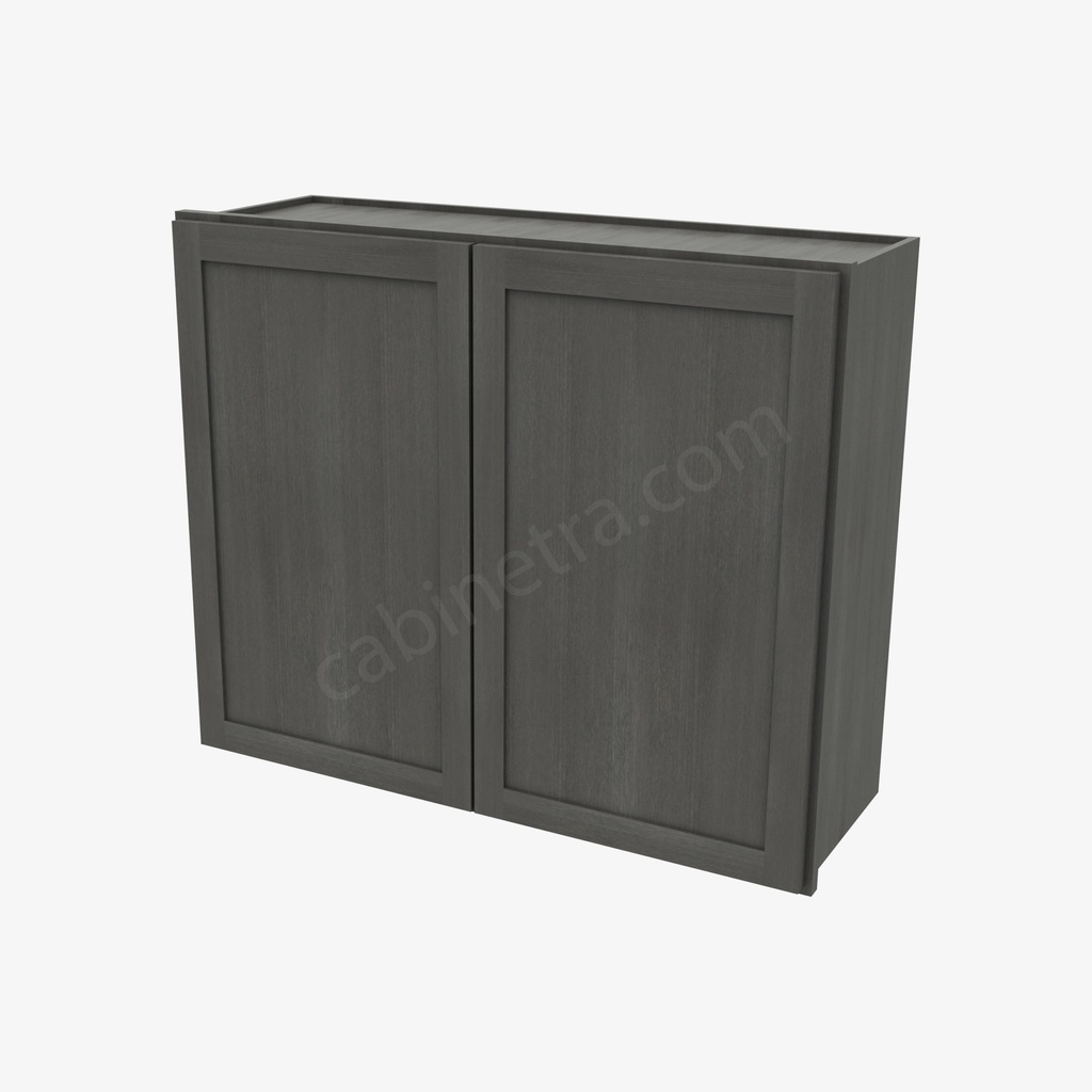 AG-W3630B Double Door Wall Cabinet | Forevermark Greystone Shaker