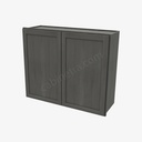 AG-W3630B Double Door Wall Cabinet | Forevermark Greystone Shaker