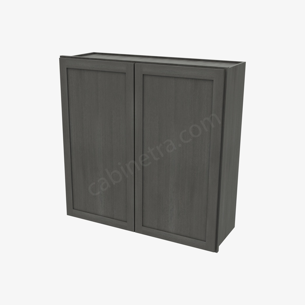 AG-W3636B Double Door Wall Cabinet | Forevermark Greystone Shaker