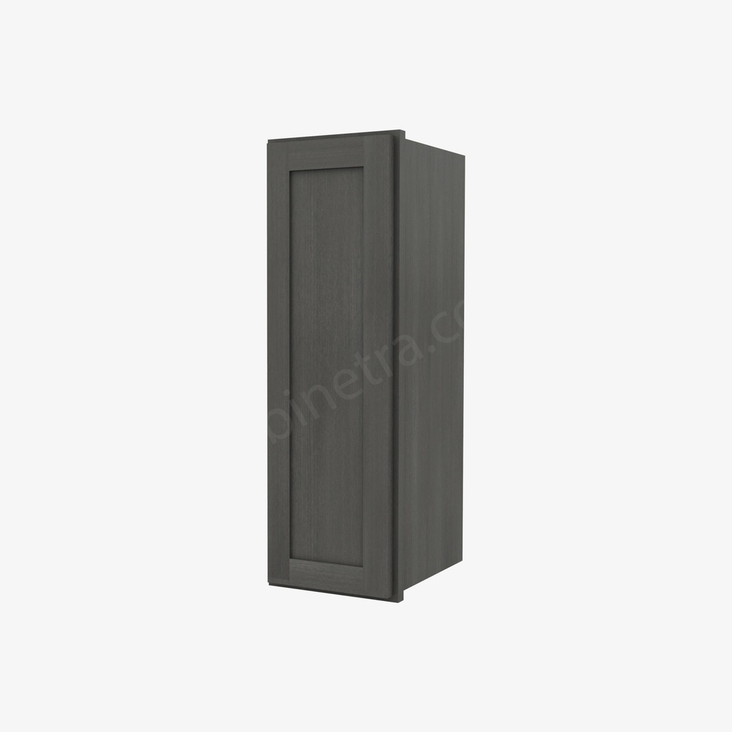 AG-W0930 Single Door Wall Cabinet | Forevermark Greystone Shaker
