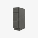 AG-B09 Single Door Base Cabinet | Forevermark Greystone Shaker